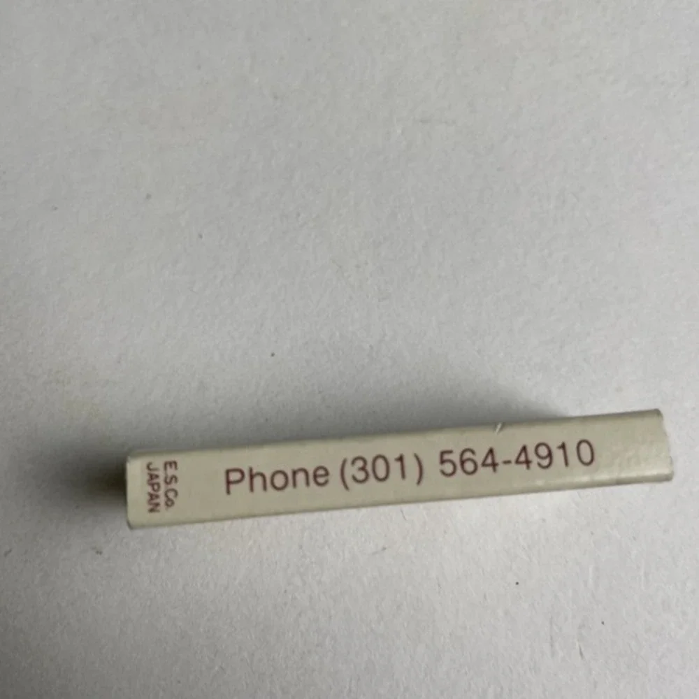 Vintage Chez‎ Nous Cuisine Française Matchbook - Collectible Restaurant